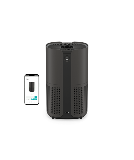 Õhupuhastaja Duux Smart, Bright 2, 4-22 W, Suitable for rooms up to 42 m², Black