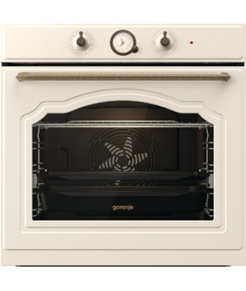 Gorenje Oven, BOS67372CLI, 77 L, Multifunctional, AquaClean, Mechanical, Steam function, Height 59.5 cm, Width 59.5 cm, Sandy