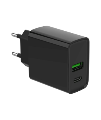 CHARGER USB UNIVERSAL QC3.0/TA-UC-PDQC20-01-BK GEMBIRD