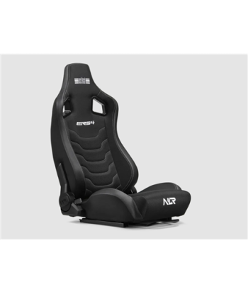 Next Level Racing, SIMAERO Mesh Fabric, Reclining Seat, ERS4 Elite Fabric & SimAero Mesh Edition, Black