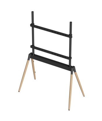 TV SET ACC FLOOR STAND 55-86"/BLK/WOOD TVS-86F-01-BK GEMBIRD