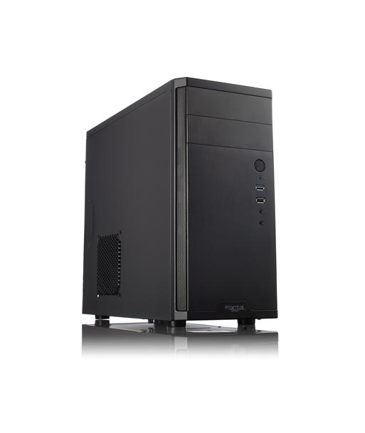 Fractal Design, CORE 1100, Black, Micro ATX, Power supply included No, ATX PSUs, up to 185mm if a typical-length optical drive