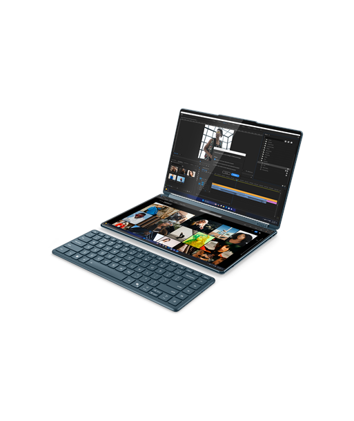 Lenovo Yoga Book 9 14IAH10, Tidal Teal, 2x14", OLED, Touchscreen, 2.8K WQXGA+, 2880 x 1800 pixels, Glossy, Intel Core Ultra 7 Lenovo Yoga Book 9 14IAH10, Tidal Teal, 2x14", OLED, Touchscreen, 2.8K WQXGA+, 2880 x 1800 pixels, Glossy, Intel Core Ultra 7