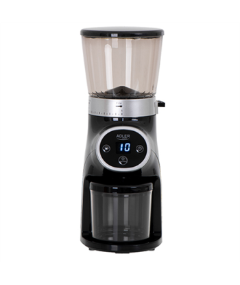 Adler, Coffee Grinder, AD 4450 Burr, 300 W, Coffee beans capacity 300 g, Number of cups 1-10 pc(s), Black