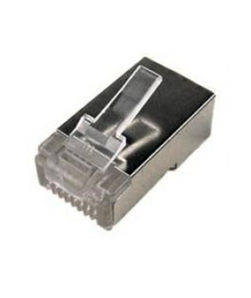 MP0003 | CAT5e Modular PlugSuitable for 8P8C Round CableConnector shieldedGold-plated contacts