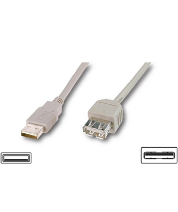 Logilink, USB 2.0 extensio cable,, USB-A to USB-A USB A female, USB A male
