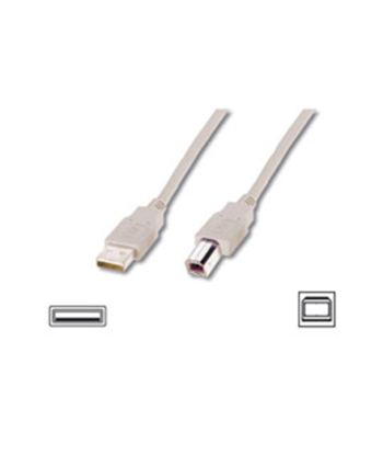 Logilink, USB 2.0 connection cable, USB-A to USB-B USB A male, USB B male