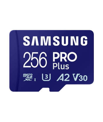 Samsung microSD Card SB PRO Plus 256 GB, MicroSDXC, Flash memory class 10