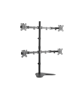Logilink BP0046 Quad Monitor Desk Stand 13"-32'', Logilink, Desk Mount, BP0046, 13-32", Maximum weight (capacity) Carrying