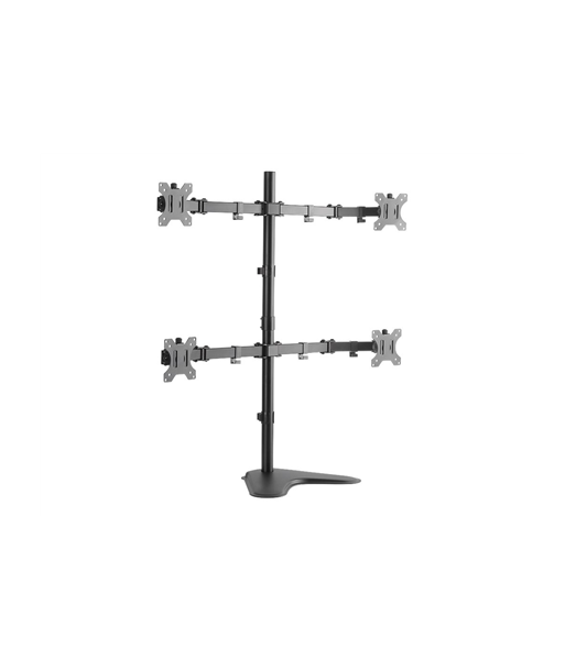 Logilink BP0046 Quad Monitor Desk Stand 13"-32'', Logilink, Desk Mount, BP0046, 13-32", Maximum weight (capacity) Carrying