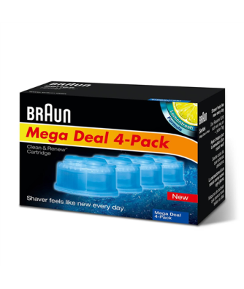 Braun | Refills 4 Pack | Clean and Renew CCR4 3+1