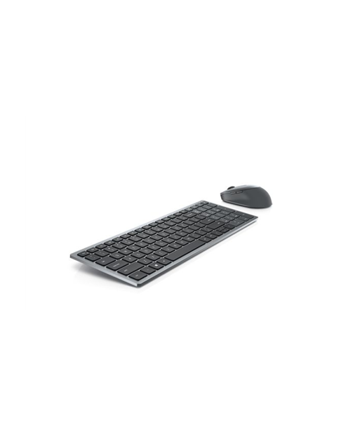 Juhtmevaba klaviatuur ja hiir Dell, Keyboard and Mouse, KM7120W, Batteries included, NORD, Bluetooth, Titan Gray, Numeric