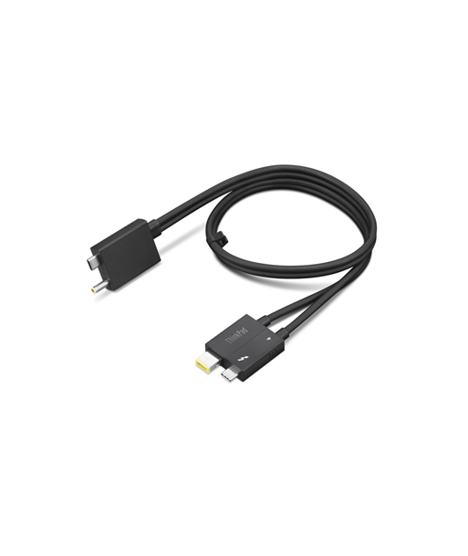 Lenovo, ThinkPad Thunderbolt 4 WorkStation Dock Split Cable, 4X91K16970, Thunderbolt 4 Lenovo, ThinkPad Thunderbolt 4 WorkStation Dock Split Cable, 4X91K16970, Thunderbolt 4