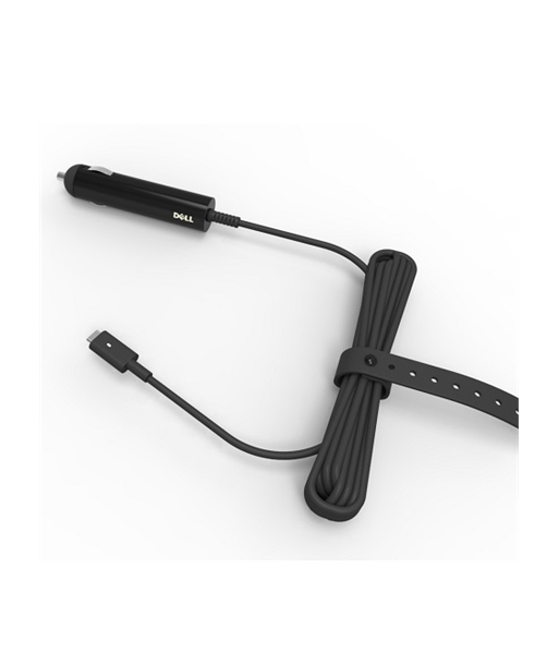 Dell 65W USB-C Авто/Авиа DC Адаптер Питания - Заряжайте на ходу!