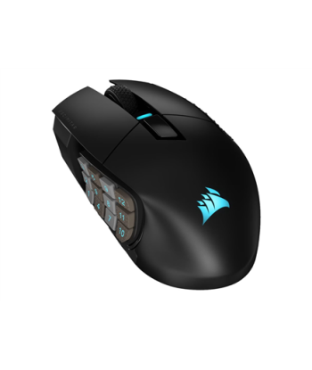 Corsair, Gaming Mouse, SCIMITAR ELITE RGB, Wireless Gaming Mouse, Optical, Gaming Mouse, Black, Yes