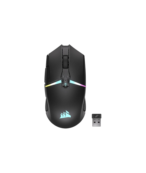 Corsair, Gaming Mouse, NIGHTSABRE RGB, Wireless, Bluetooth, 2.4 GHz, Black Corsair, Gaming Mouse, NIGHTSABRE RGB, Wireless, Bluetooth, 2.4 GHz, Black