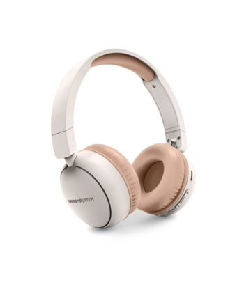 Energy Sistem, Wireless Headphones with FM radio, Radio Color, Bluetooth, Over-Ear, Microphone, Wireless, Cream