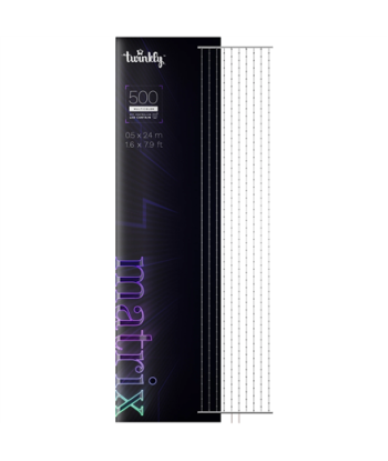 Twinkly|Matrix Smart LED Lights 500, 0.5x2.4m|RGB Multicolor