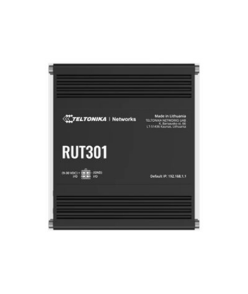 Ethernet Router, RUT301, No Wi-Fi, 10/100 Mbit/s, Ethernet LAN (RJ-45) ports 5, Mesh Support No, MU-MiMO No, No mobile