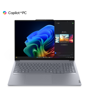 Lenovo ThinkBook 16 G7 QOY, Luna Grey, 16", IPS, WUXGA, 1920 x 1200 pixels, Anti-glare, Snapdragon X Plus, X1P-42-100, 16 GB