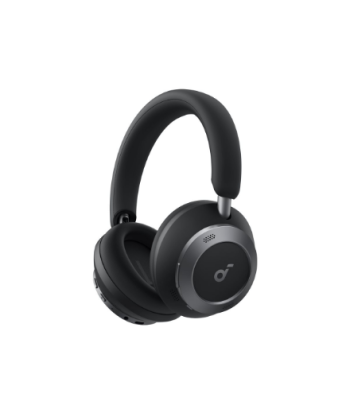 Anker Soundcore, Foldable Headphones, Space One Pro, Bluetooth, Over-ear, Microphone, Wireless, Jet Black