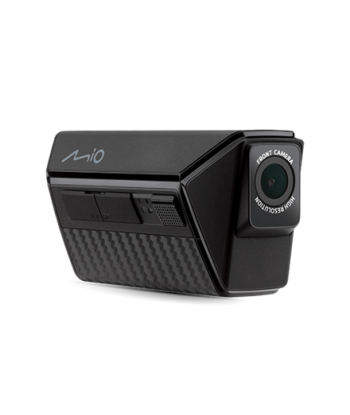 Mio MiVue MP30 Dual 2.5K Rider Dash Cam | GPS (satellite)