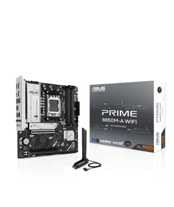 Mainboard ASUS AMD B850 SAM5 Micro-ATX Memory DDR5 Memory slots 4 1xPCI-Express 4.0 16x 1xPCI-Express 5.0 16x 3xM.2 1xHDMI
