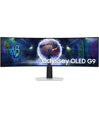 Monitor SAMSUNG Odyssey G9 G93SD 49" Gaming/Curved Panel OLED 5120x1440 32:9 240 Hz 0.03 ms Colour White LS49DG934SUXEN