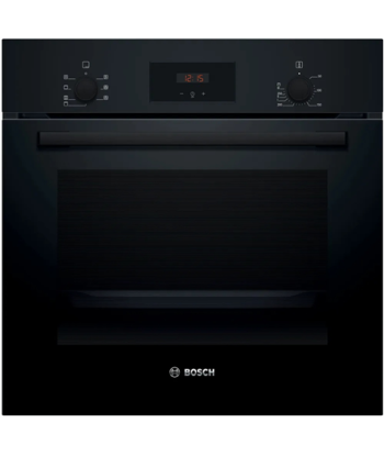 Ahi Bosch, HBF133BA1, 66 L, Electric, EcoClean, Knobs, Height 59.5 cm, Width 59.4 cm, Black