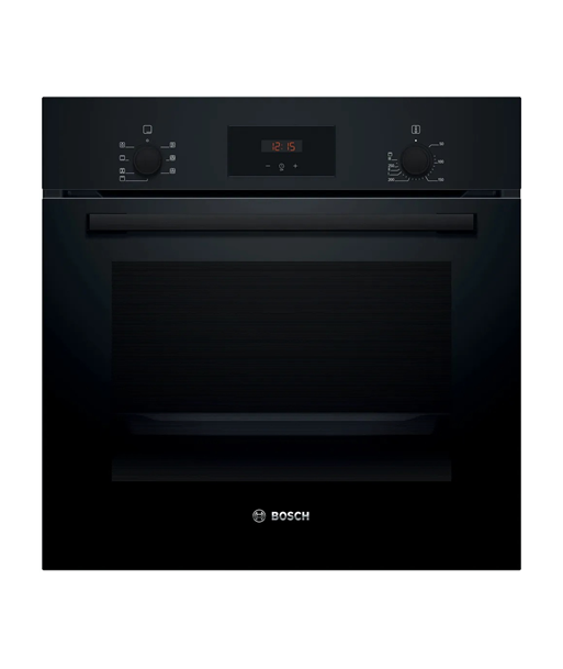 Духовка Bosch, HBF133BA1, 66 L, Electric, EcoClean, Knobs, Height 59.5 cm, Width 59.4 cm, Black