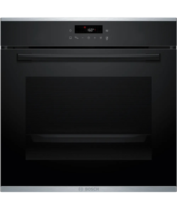 Bosch, HBA272BB3, 71 L, Electric, Pyrolysis/Hydrolytic, Touch control, Height 59.5 cm, Width 59.4 cm, Black