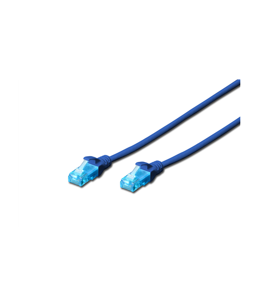 Digitus | Patch cord | CAT 5e U-UTP, PVC AWG 26/7, 1 m