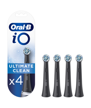 Насадки для зубной щетки Oral-B, iO Ultimate Clean, Heads, For adults, Number of brush heads included 4, Number of teeth