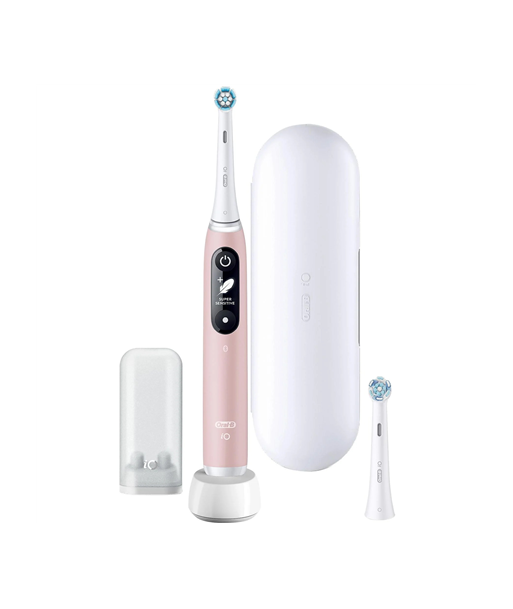 Зубная щетка Oral-B + Travel Case, iO6, Rechargeable, For adults, Number of brush heads included 1, Number of teeth brushing Зубная щетка Oral-B + Travel Case, iO6, Rechargeable, For adults, Number of brush heads included 1, Number of teeth brushing