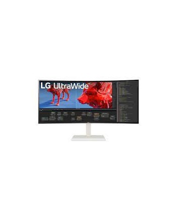 LCD Monitor LG 38WR85QC-W 37.5" Business/Curved/21 : 9 Panel IPS 3840x1600 21:9 144 Hz 1 ms Colour White 38WR85QC-W