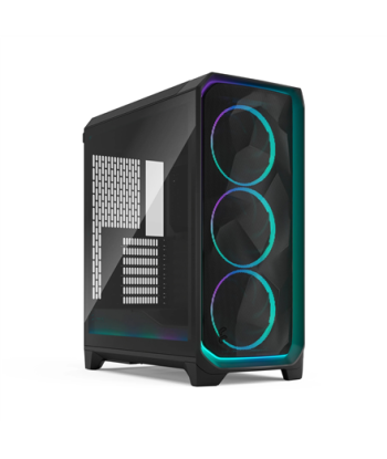 Fractal Design Meshify 3, Ambience Pro RGB Black TG Light Tint, ATX, Power supply included No