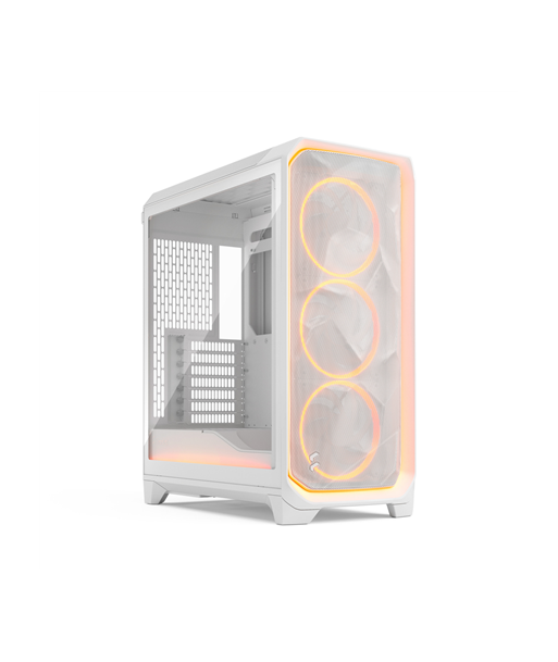 Fractal Design Meshify 3, Ambience Pro RGB White TG Clear Tint, ATX, Power supply included No Fractal Design Meshify 3, Ambience Pro RGB White TG Clear Tint, ATX, Power supply included No
