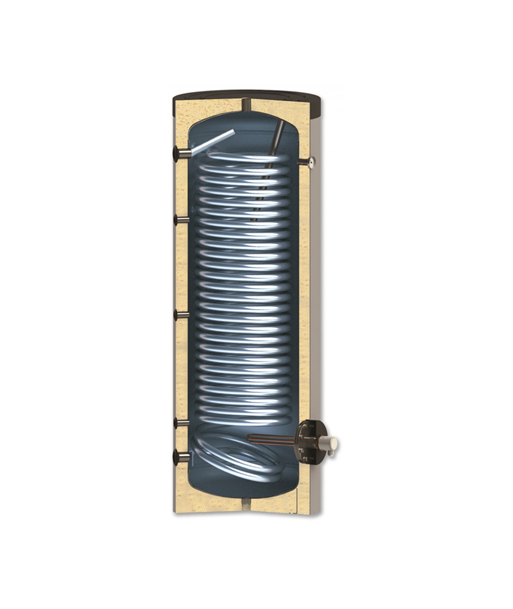 Enameled Water Heater 300L with Heat Exchanger 3.3 m Enameled Water Heater 300L with Heat Exchanger 3.3 m