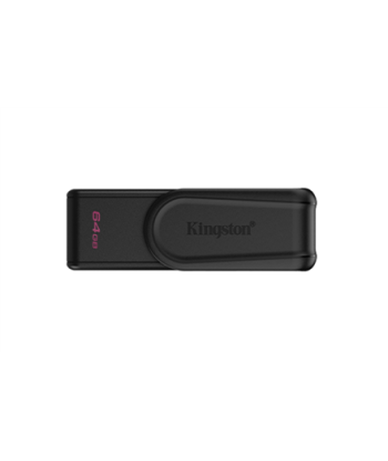 Kingston USB Flash Drive, DataTraveler Exodia S, 64 GB, USB 3.2 Gen 1, Black