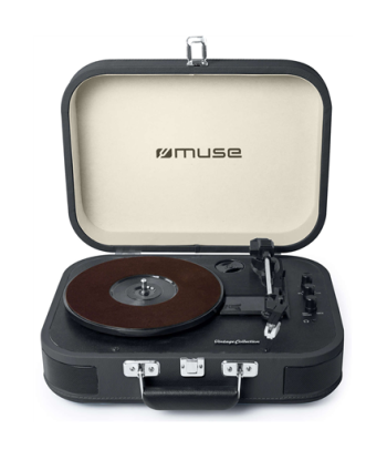Muse, Turntable Stereo System, MT-201 DG, USB port, AUX in