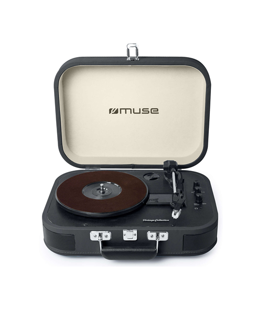 Muse, Turntable Stereo System, MT-201 DG, USB port, AUX in