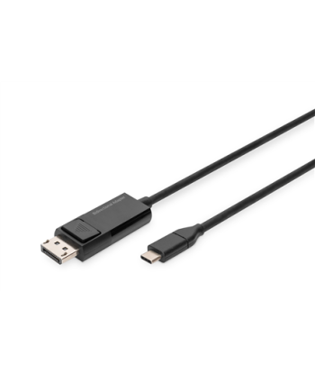 DIGITUS USB Type-C - DisplayPort Bi-Directional Adapter Cable, 2 m | Digitus