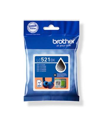 Brother LC521BK Black Inkjet Cartridge