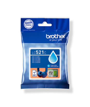 Brother LC521C Cyan Inkjet Cartridge