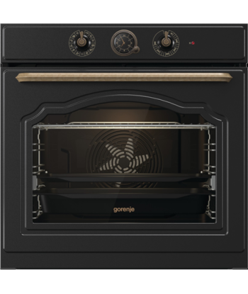 Ahi Gorenje, BOS67371CLB, 77 L, Multifunctional, EcoClean, Mechanical control, Steam function, Height 59.5 cm, Width 59.5 cm
