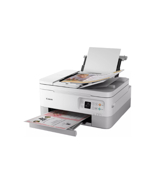 Canon Canon PIXMA TS7451i, Colour, Inkjet, Copy, Print, Scan, Wi-Fi, Maximum ISO A-series paper size A4, White