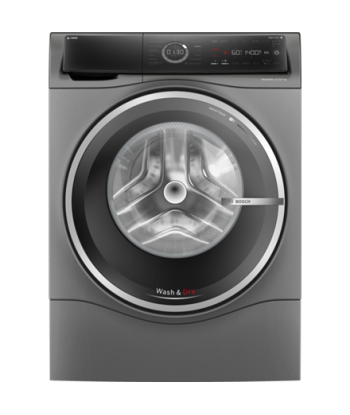 Стиральная машина Bosch, WNC254ARSN, Energy efficiency class A/D, Front loading, Washing capacity 10.5 kg, 1400 RPM, Depth