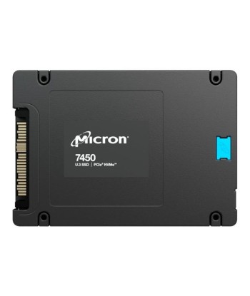 SSD MICRON SSD series 7450 PRO 960GB PCIe Gen4 NVMe NAND flash technology TLC Write speed 1400 MBytes/sec Read speed 6800