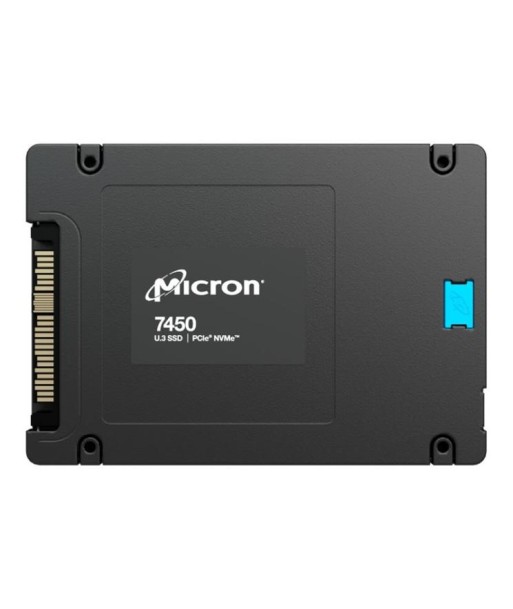SSD MICRON SSD series 7450 PRO 960GB PCIe Gen4 NVMe NAND flash technology TLC Write speed 1400 MBytes/sec Read speed 6800