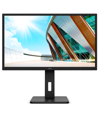 AOC, Monitor, Q32P2, 31.5", IPS, WQHD, 16:9, 75 Hz, 4 ms, 2560 x 1440, 250 cd/m², Headphone out (3.5mm), HDMI ports quantity 2